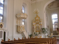 Basilica St. Johann with cutaway view Image