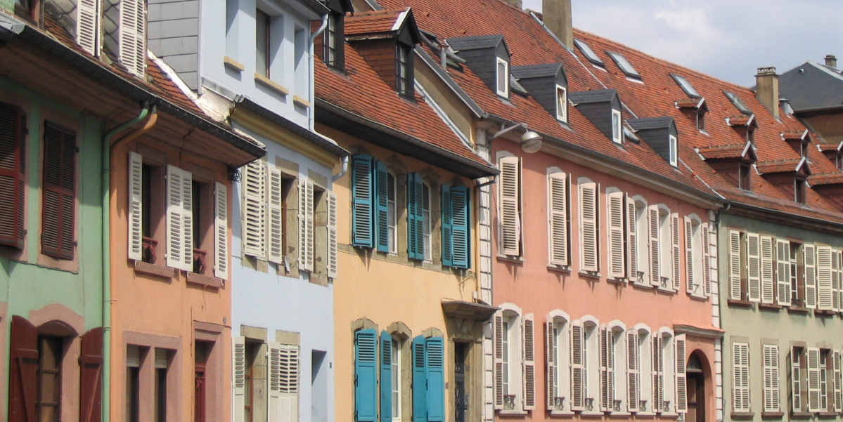Straße in Saareguemines Straße in Saareguemines