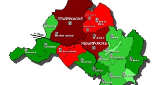 Wachbereiche Feuerwehr