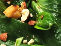 Feldsalat mit Vanillequitten Feldsalat mit Vanillequitten