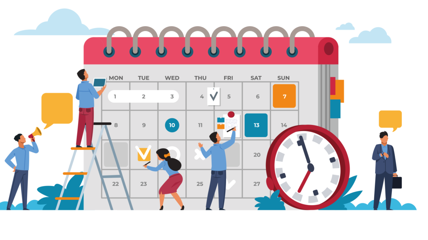 Event planen/Illustration, Symbolbild