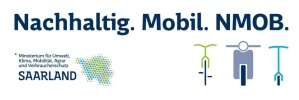 Logo "Nachhaltig. Mobil. NMOB" Logo "Nachhaltig. Mobil. NMOB"