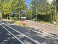 Weimarer Straße Fahradstreifen