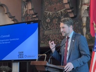 Feierlichkeiten zum 80. Jubiliäum des Kriegsendes in Saarbrücken