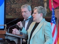 Feierlichkeiten zum 80. Jubiliäum des Kriegsendes in Saarbrücken