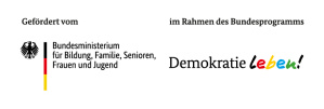 Logo "Demokratie leben!"